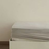 Karaca Home Gri Basic %100 Pamuk Tek Kişilik Lastikli Çarşaf