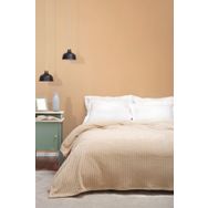 Karaca Home Joena 200x220 cm Bej Çift Kişilik Battaniye