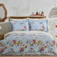 Karaca Home Jolie %100 Pamuk Tek Kişilik Mavi Nevresim Takımı