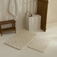 Karaca Home Karving Bej Banyo Paspası