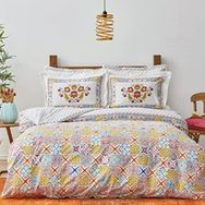 Karaca Home Lumina Sarı Çift Kişilik Nevresim Takımı