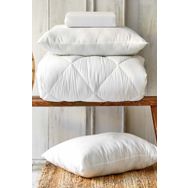 Karaca Home Microfiber Soft Çift Kişilik 2'li Silikon Yastık ve Yorgan