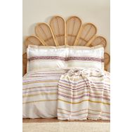 Karaca Home Morin Pamuk Çift Kişilik Multi Color Nevresim Pike Takımı