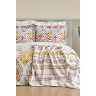Karaca Home Nido Multicolor Çift Kişilik Nevresim Pike Takımı