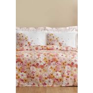 Karaca Home Pegy %100 Pamuk Somon Tek Kişilik Pike Takımı
