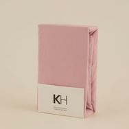Karaca Home Penye Fitted 100x200+30 cm Pudra Tek Kişilik Çarşaf