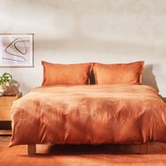 Karaca Home Robin Terracotta Tek Kişilik Trio Nevresim Takımı