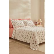 Karaca Home Silvie %100 Pamuk Kırmızı PP Çift Kişilik Pike Takımı