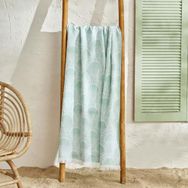 Karaca Home Sunny Koyu Yeşil Plaj Havlusu