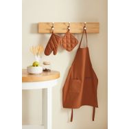 Karaca Home Terracotta Lisa Gabardin Mutfak Önlüğü