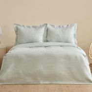 Karaca Home White Coll Renessa Adaçayı Çift Kişilik Yatak Örtüsü