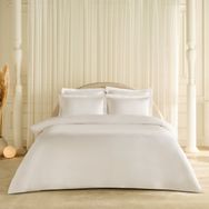 Karaca Home White Collection Ina Percale Beyaz Çift Kişilik Nevresim Takımı