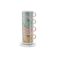Karaca Lavinya 5 Parça Standlı Kupa Set