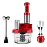 Karaca Mastermaid Prosteel 2000 W Kırmızı Mutfak Robotu
