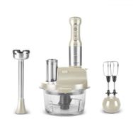 Karaca MM Prosteel 2000 Watt Cam Soft Cream Inox Mutfak Robotu