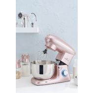Karaca Multichef Pembe 1400 W 5.5 lt Kıyma Çekme Aparatlı Mutfak Şefi Stand Mikser