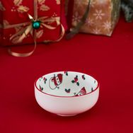 Karaca New Year Yılbaşı 10 cm Snowman Round Çerezlik