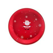 Karaca New Year Yılbaşı 24 Golden Line 27 cm Servis Tabağı