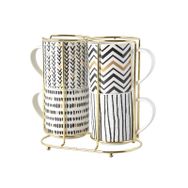Karaca Nomar 5 Parça Standlı Small Mug Seti