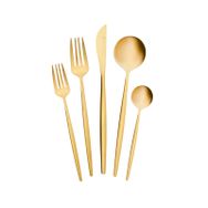 Karaca Orion Matte Gold 30 Parça 6 Kişiik Çatal Kaşık Bıçak Seti