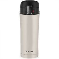 Karaca Pluton Çelik Sızdırmaz 450 ml Krem Termos