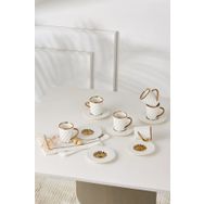 Karaca Set 80 ml 6 Kişilik Kahve Fincan Takımı