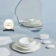 Karaca Stream Bone Plato Gold 59 Parça 12 Kişilik Yemek Takımı