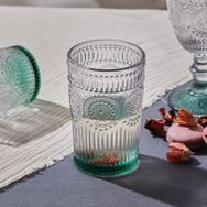 Karaca Sunflower Yeşil Meşrubat Bardağı