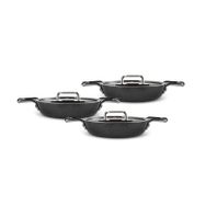 Karaca Swiss Crystal Mastermaid 6 Parça Set Shiny Black Sahan