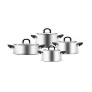 Karaca Tokyo New Powersteel 8 Parça 316 Çelik Tencere Seti