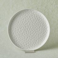 Karaca X Refika 22 cm Bembeyaz Yuvarlak Pasta Tabağı