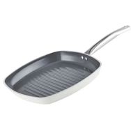 Karaca x Refika Birgül Swiss Crystal Creamy Metal Grill 28 cm Tava