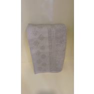 Karacan 50x90 cm Ahenk Açık Gri Yüz Havlusu
