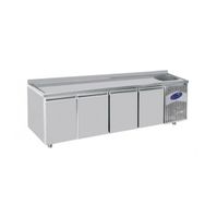 Karacasan 632 lt Dört Kapılı 700lük Tezgah Tipi Evyeli Buzdolabı