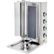 Karacasan Endüstriyel Elektrikli 4 Radyanlı Döner Ocağı Makinesi