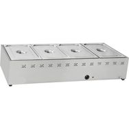 Karacasan Endüstriyel Tip Elektrikli Set Üstü 4 Gözlü Benmari