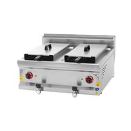 Karacasan KRCS-SFE870 Endüstriyel 700 Seri Set Üstü Çiftli Elektrikli Fritöz