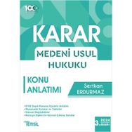 Karar Medeni Usul Hukuku Konu Anlatımı 2021 - Temsil Kitap Yayınları