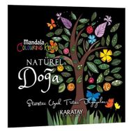 Karatay Colouring Relax Mandala Natürel Doğa Boyama Kitabı