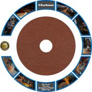 Karbosan 115 mm 60 Kum Fiber Disk Zımpara