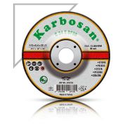 Karbosan 115x6.4x22.23 910730 C 24 S BF80 Bombeli Döküm Taşlama Taşı