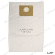 Karcher NT 48-1 5 Adet Uyumlu Süpürge Toz Torbası