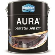 Kardelen Aura Siyah 900 gr Sentetik Son Kat Yağlı Boya