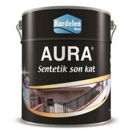 Kardelen Aura Sütlü Kahve 900 gr Sentetik Son Kat Yağlı Boya