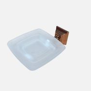 Kare July Bronz Sabunluk