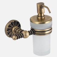 Kare Otantik Camlı Sıvı Sabunluk