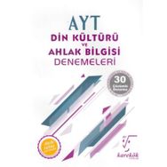 Karekök Yayıncılık AYT Din Kültürü ve Ahlak Bilgisi Denemeleri