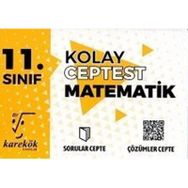Karekök Yayınları 11. Sınıf Matematik Kolay Cep Testi