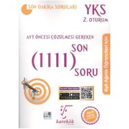 Karekök Yayınları AYT Eşit Ağırlık Öncesi Çözülmesi Gereken Son 1111 Soru