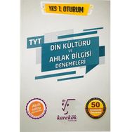 Karekök Yayınları TYT Din Kültürü ve Ahlak Bilgisi 50 Çözümlü Deneme